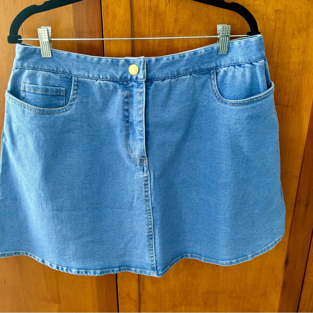 Denim Blue Women's Skirt